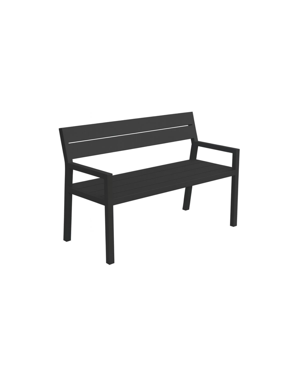 Brio 2C – Banco de 2 cuerpos con apoyabrazos